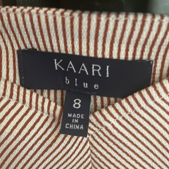 Kaari blue striped jumpsuit - Picture 4 of 8